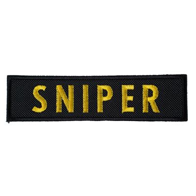 Patch SNIPER - Yeallow Thread on Black