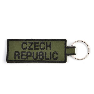Keychain CZECH REPUBLIC - OLIVE