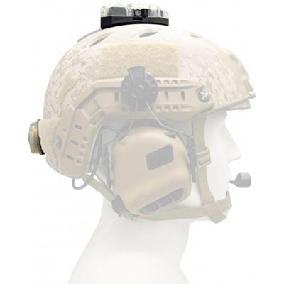 Position light F101 STEALTH SURVIVAL for helmet BLACK