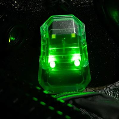 Position light F101 STEALTH SURVIVAL for helmet BLACK
