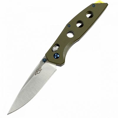 Knife folding F7621 GREEN