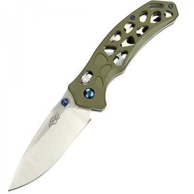 Knife folding F7631 GREEN