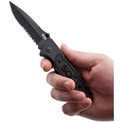 Folding Knife ESCAPE FF25 BLACK SOG FF25-CP 3