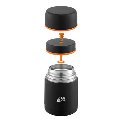 ESBIT® Thermos Bag Stainless for Food 0,5l BLACK ESBIT® FJ500ML 5