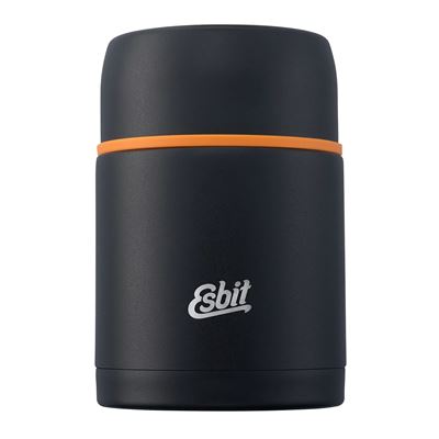 ESBIT® stainless steel thermostat for food 0.75l BLACK