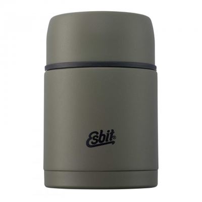 ESBIT® stainless steel thermos for food 0.75l OLIVE