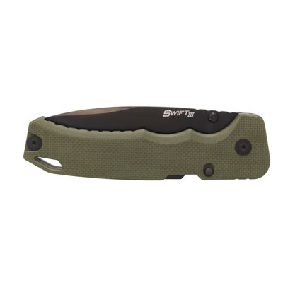 Folding Knife SWIFT III Fine Edge OLIVE DRAB