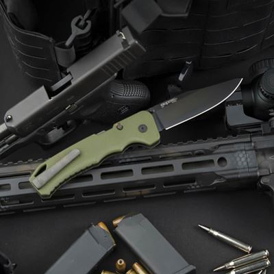 Folding Knife SWIFT III Fine Edge OLIVE DRAB