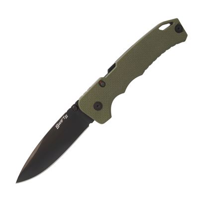 Folding Knife SWIFT III Fine Edge OLIVE DRAB