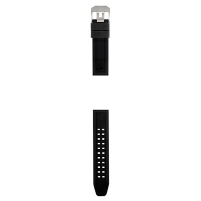 7050 watch strap 20 mm BLACK