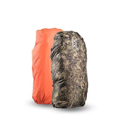Featherweight Pack Rain Cover MOUNTAIN / ORANGE reversible small