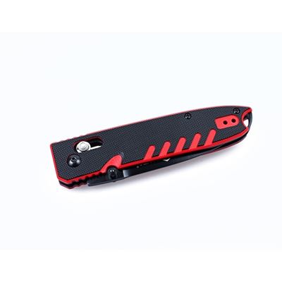 Knife folding G7463 RED/BLACK