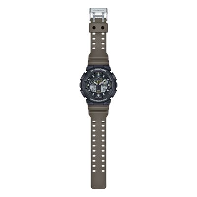 Men's sports watch GA-100TU-1A3 BLACK/OLIVE GREEN