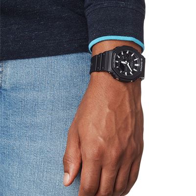 Men's sports watch GA-2100-1A BLACK/GREY