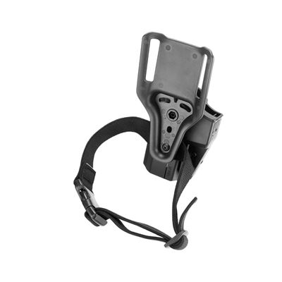 Universal OWB Holster UNI PRO with Safety Strap RIGHT-HANDED BLACK  GF-POUNIBR 6