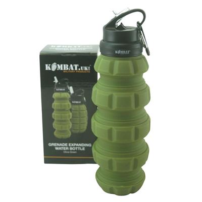 Bottle GRENADE Colapsible 580 ml OLIV