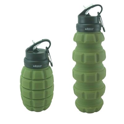 Bottle GRENADE Colapsible 580 ml OLIV