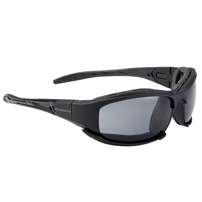 Tactical glasses GUARDIAN black frame / including 3 interchangeable lenses