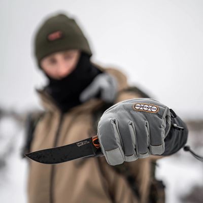 WINTER glove GUNMETAL