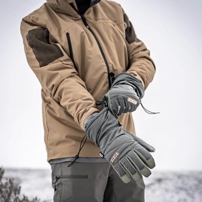 WINTER glove GUNMETAL