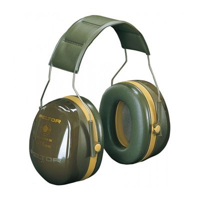 PELTOR Bull's Eye III noise-cancelling headphones, used