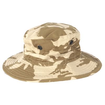 BRITISH hat with visor neck DPM DESERT