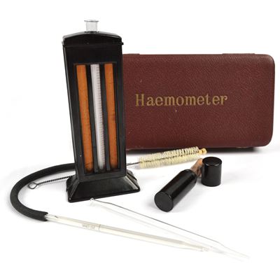 RETRO comparator haemometer in a box