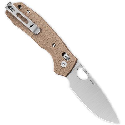 Folding Knife CROSSBOLT Lock Tan FRN HONEY BADGER KNIVES HB6002 2