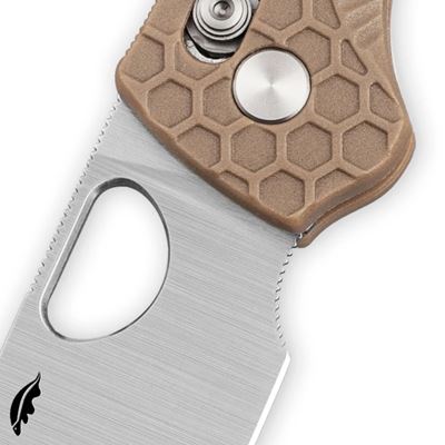 Folding Knife CROSSBOLT Lock Tan FRN HONEY BADGER KNIVES HB6002 4