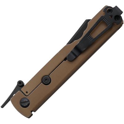 Folding Knife HIGONOKAMI VG-10 BROWN DAGGERR HIGOBRBW 2
