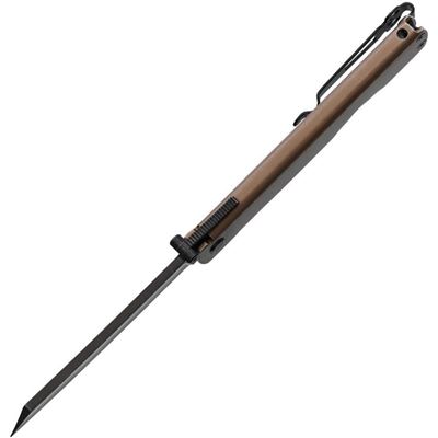 Folding Knife HIGONOKAMI VG-10 BROWN DAGGERR HIGOBRBW 3