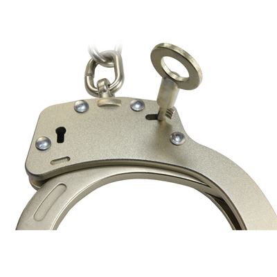 Lightweight police handcuffs from aircraft duraluminum