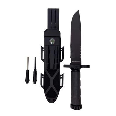 Next Gen. Survival Knife with Sharpener & Firestarter