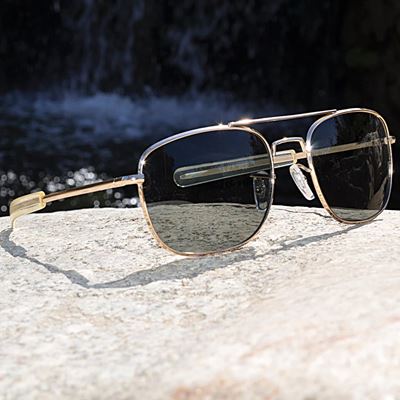 Pilot Sunglasses 52mm GOLD/GREY