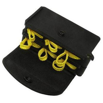 Case 6-piece rotary textile handcuffs MOLLE BLACK