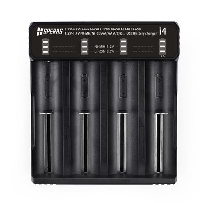 Battery charger i4 universal four slots