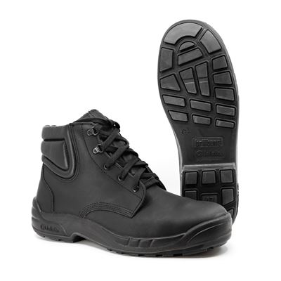 JALNEPTUNE SAS S3 HRO BLACK leather ankle boots