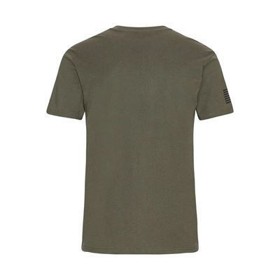 T-Shirt CANYON VERTICAL short sleeve OD GREEN