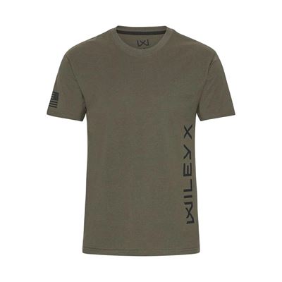 T-Shirt CANYON VERTICAL short sleeve OD GREEN