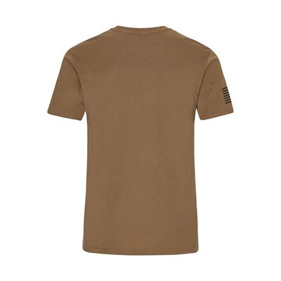 T-Shirt CANYON HORIZONTAL short sleeve COYOTE BROWN