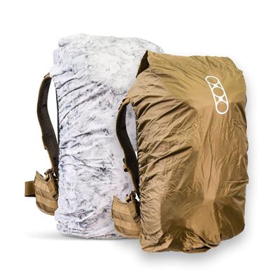 Featherweight Pack Rain Cover DOPPELGANGER WINTER / COYOTE reversible large