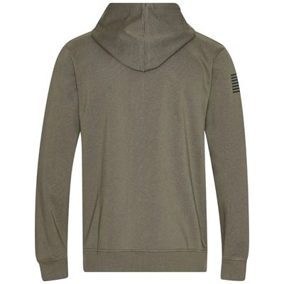 WX Urban Hoodie zip SAGE GREEN/OD GREEN