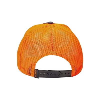 Trucker cap ORANGE logo WILEY X GREY/ORANGE WILEY X J915-W 3