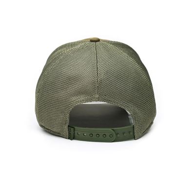 Trucker cap WILEY X OLIVE GREEN horizontal logo