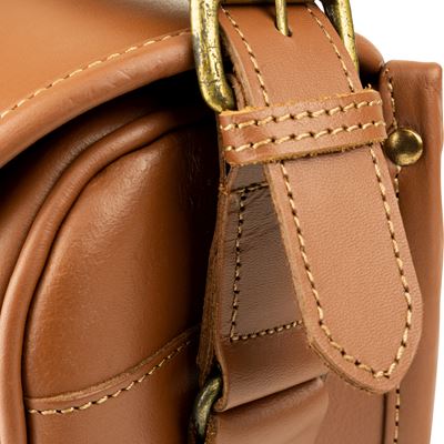 Leather Cartridge Bag TAN