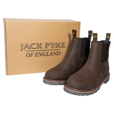 SHIRES DEALER Leather Boots BROWN JACK PYKE JBOOSHDL 6