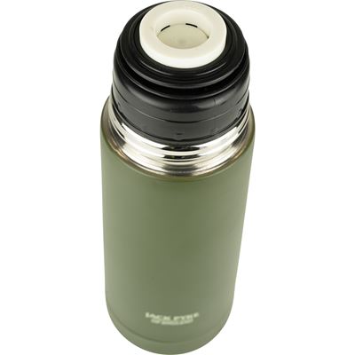 Stainless steel thermos with 1000 ml OLIV