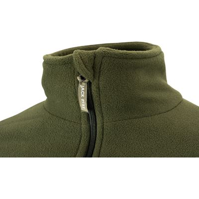 Fleece Pullover with a Pheasant Motif GREEN JACK PYKE JFLTPHM 5