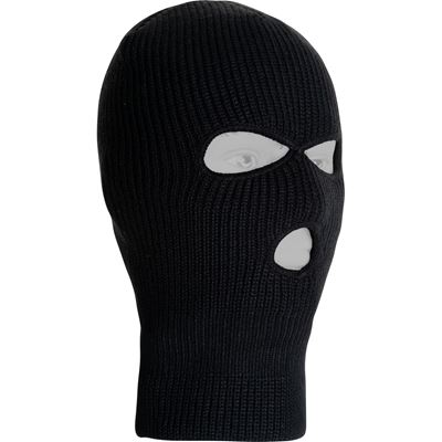 Balaclava Thinsulate ™ 3 holes BLACK