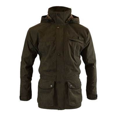 Jacket ASHCOMBE with membrane BROWN